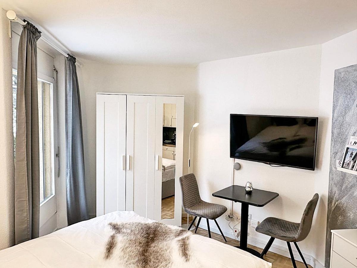 Kleines Juwel, Zentral, Mit Garage Und Pool - Cb102 Apartment St. Moritz Exterior photo
